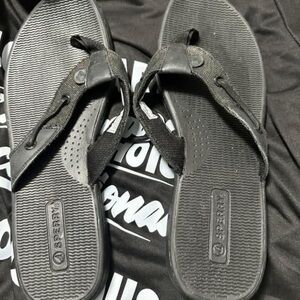 Sperry Black Sandals